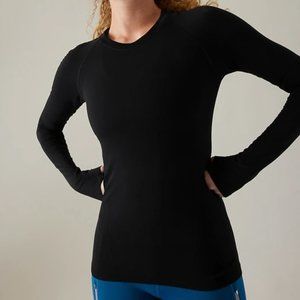 Athleta Momentum Seamless Long Sleeve Top